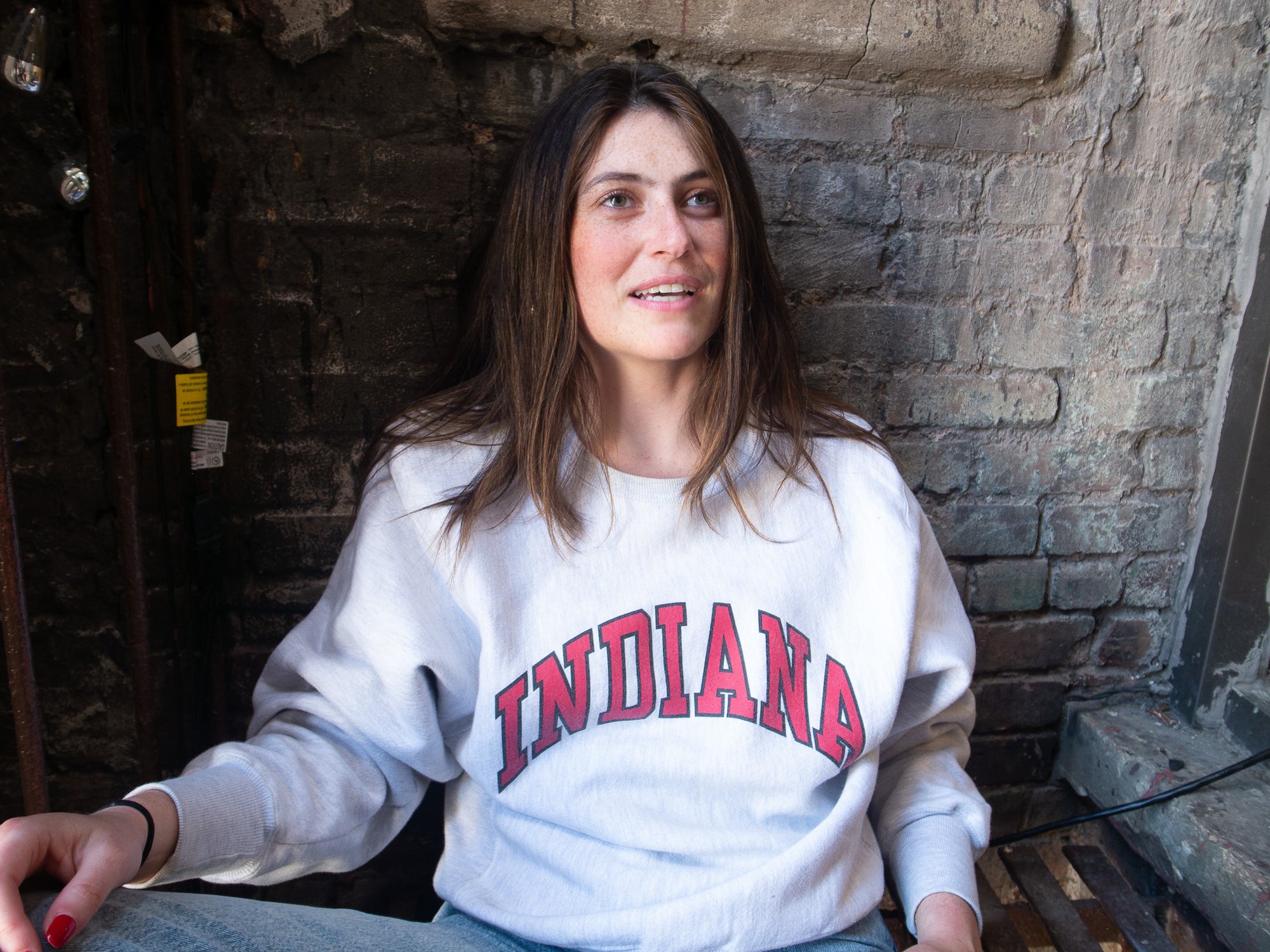 1990S CHAMPION REVERSE WEAVE INDIANA PULLOVER