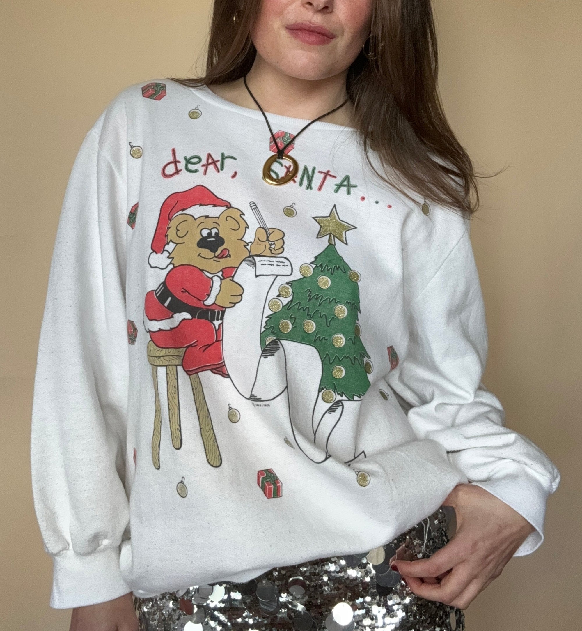 1989 LETTER TO SANTA PULLOVER