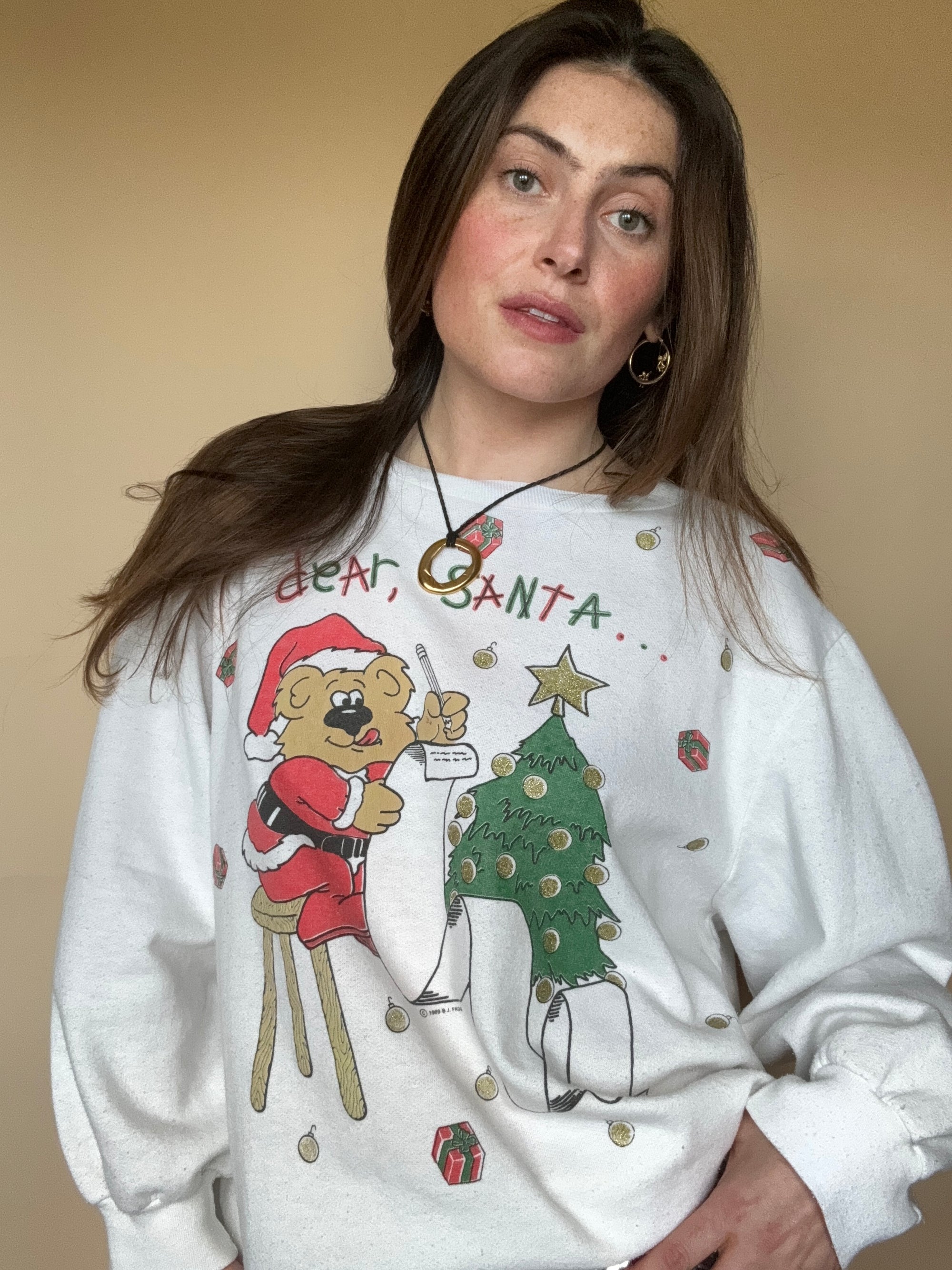 1989 LETTER TO SANTA PULLOVER