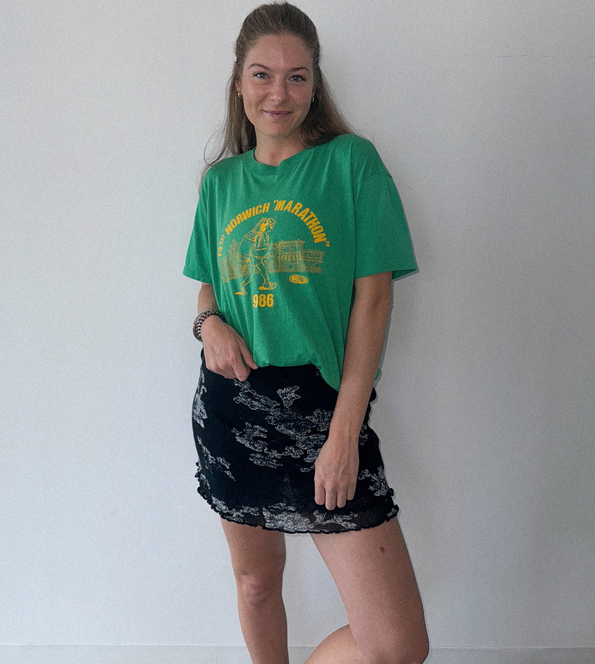 1986 HANES FIFTY-FIFTY NORWICH MARATHON T-SHIRT