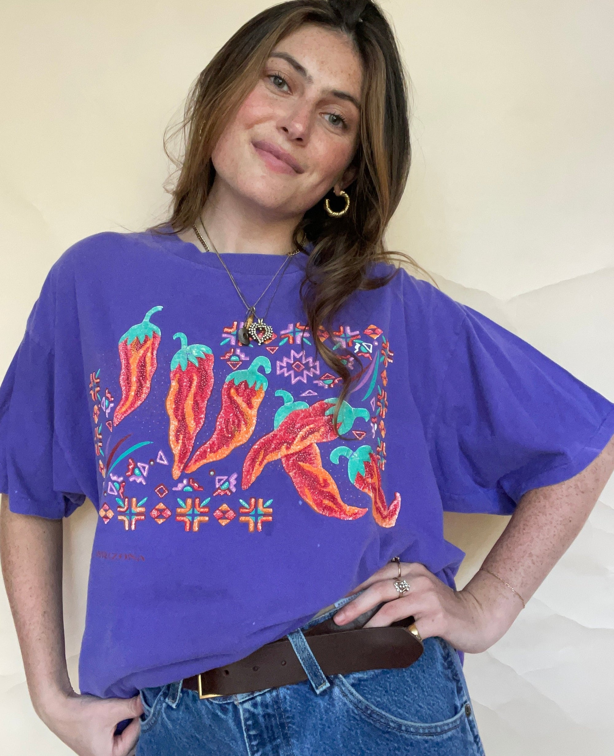 1980S ONEITA ARIZONA CHILI PEPPER T-SHIRT