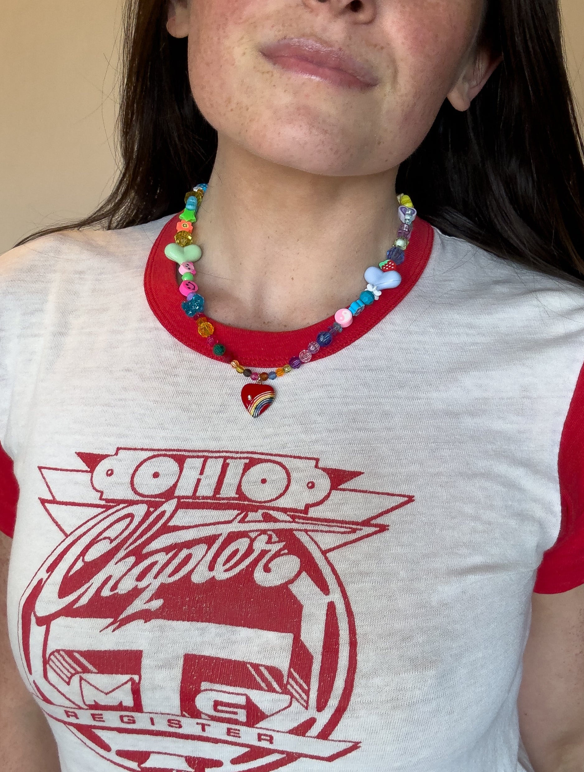 RETRO QUEEN OF HEARTS EYE CANDY CHAIN