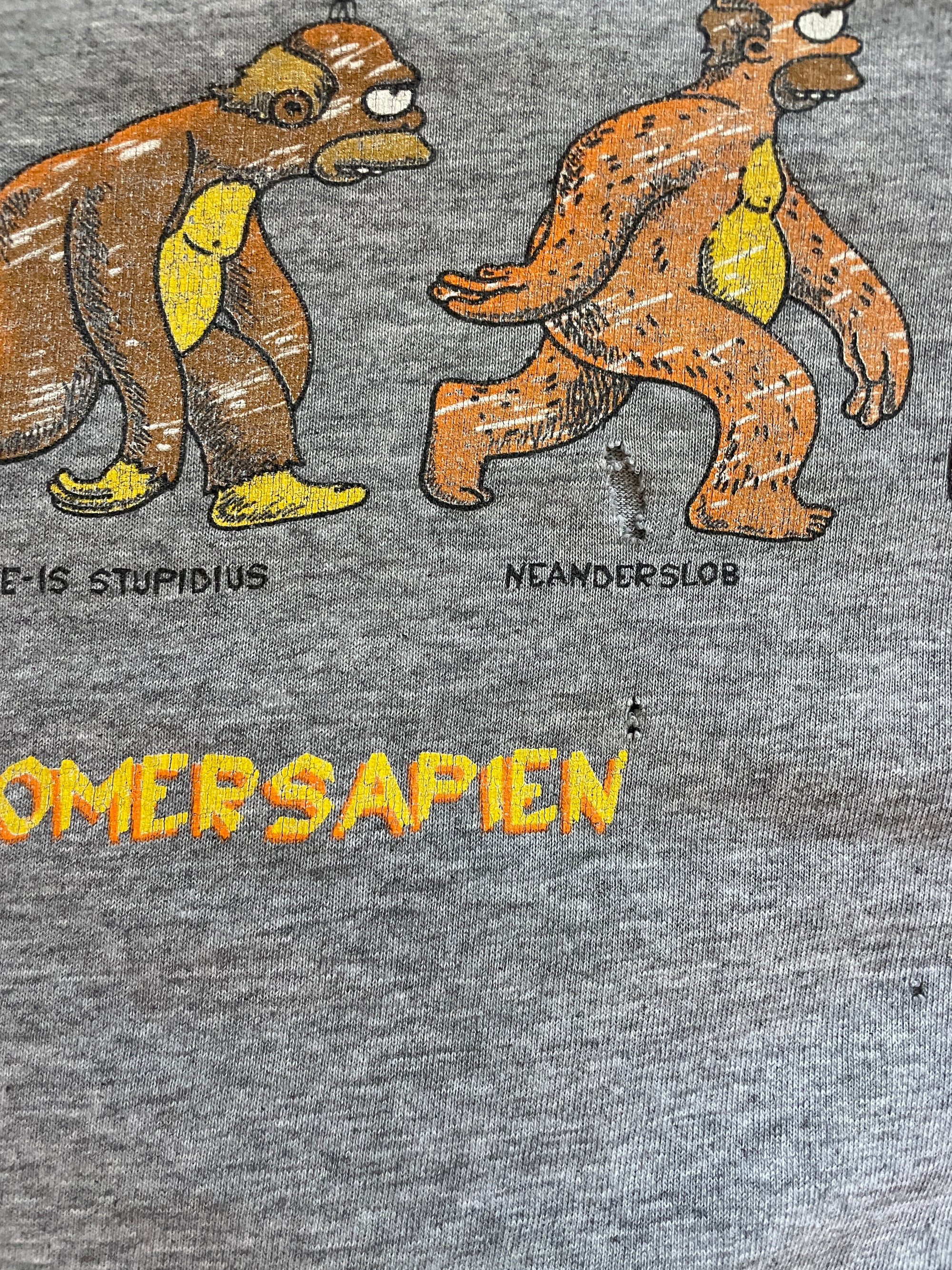 2000 DELTA PRO WEIGHT HOMER SIMPSON HOMERSAPIEN T-SHIRT