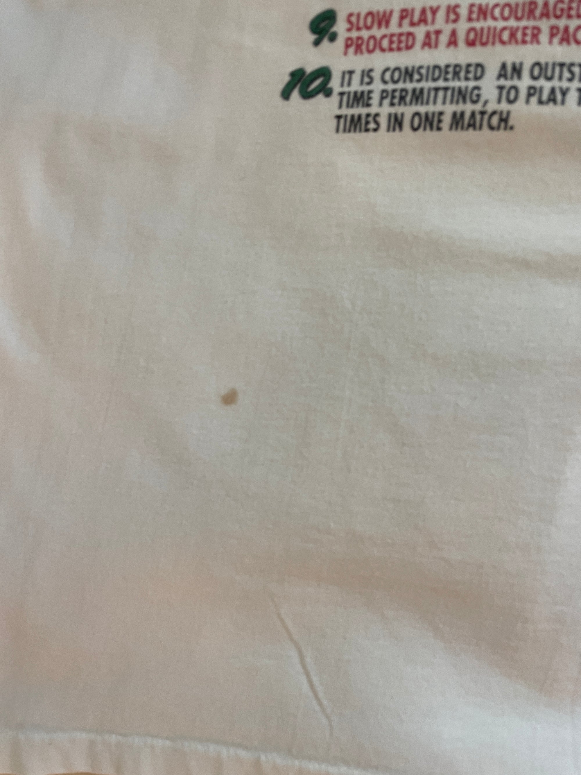 1992 SWINGIN' DICKS BEDROOM GOLF T-SHIRT