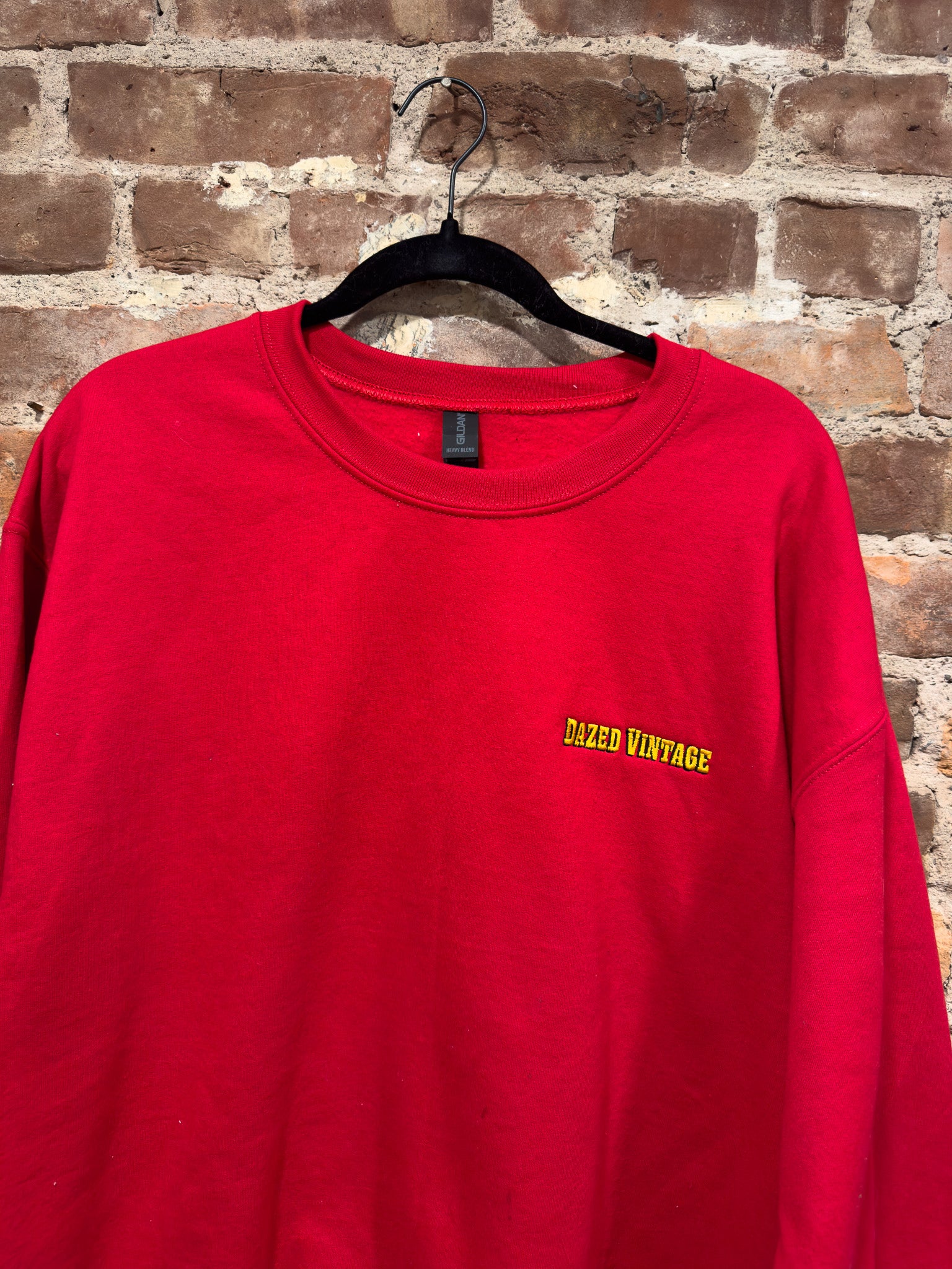 PULP FICTION LOGO X DAZED VINTAGE LOGO CREWNECK