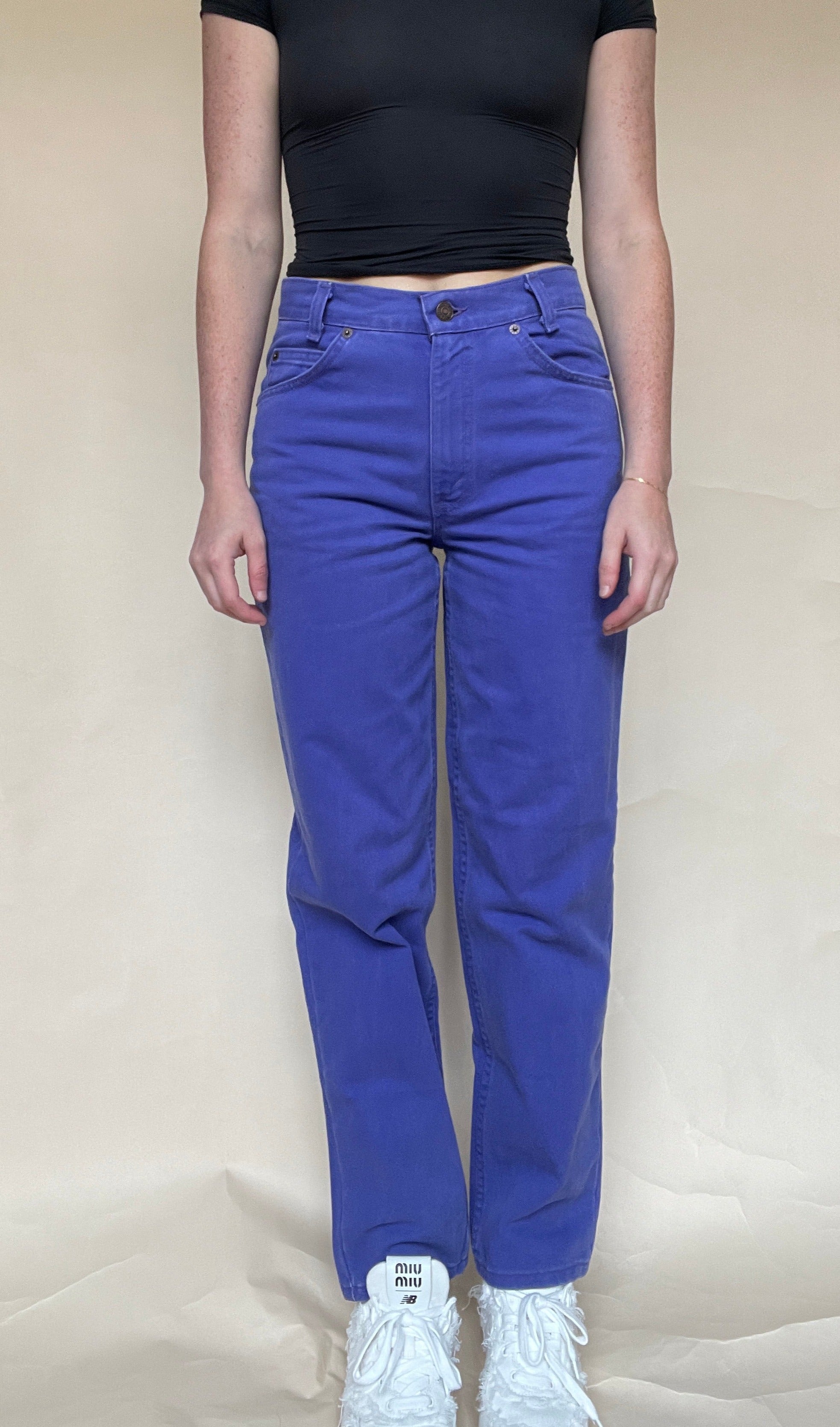 LEVI 550S STUDENT PERIWINKLE DENIM