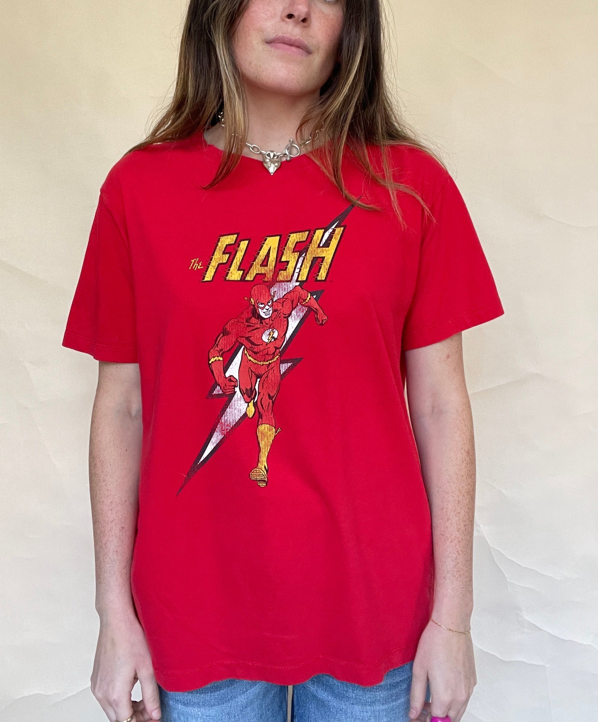 Y2K DC COMICS FLASH T-SHIRT