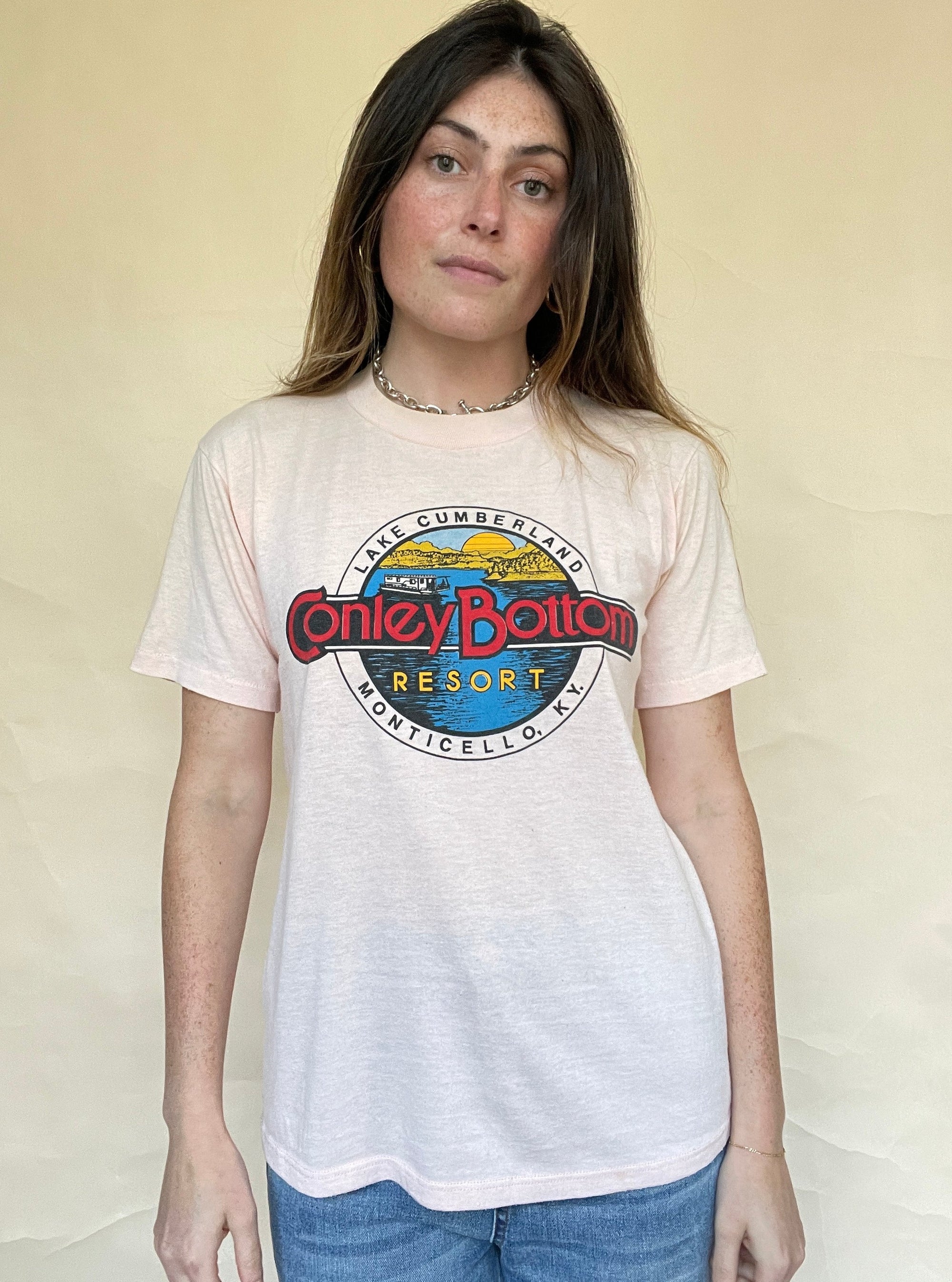 1980S CONLEY BOTTOM LAKE CUMBERLAND T-SHIRT