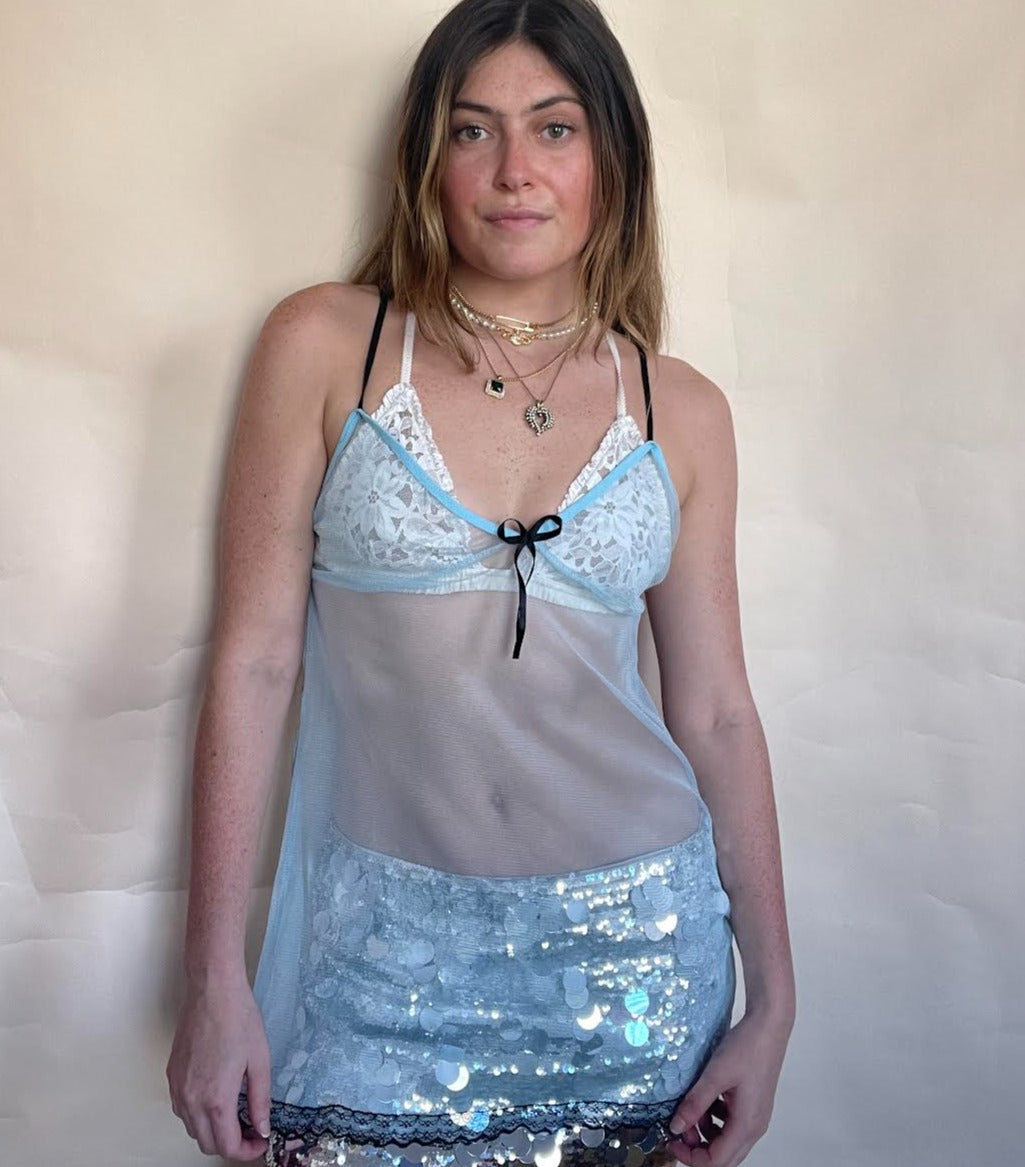 1990S BABY BLUE NIGHTY