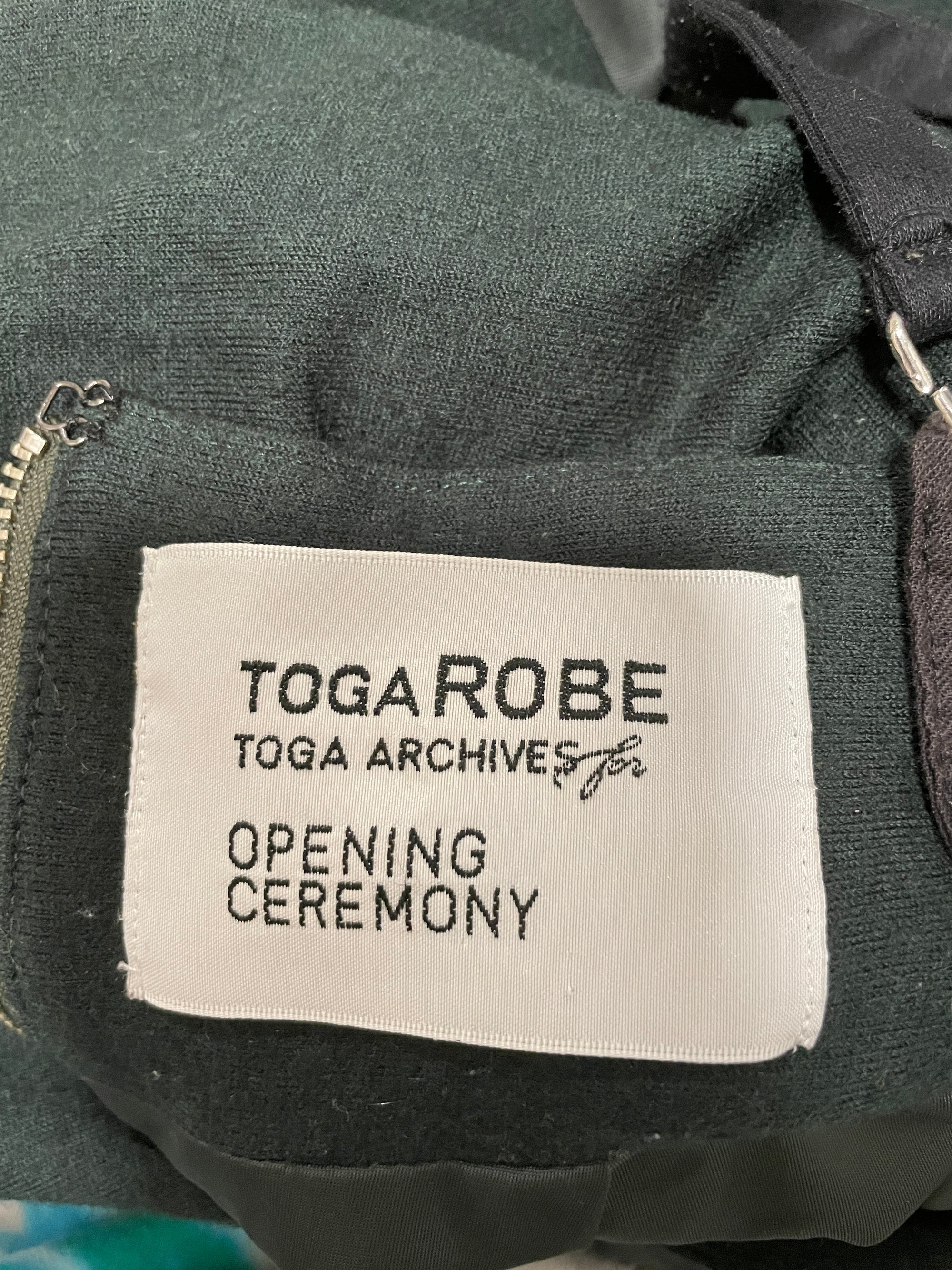 OPENING CEREMONY TOGA ROBE ARCHIVES TUBE DRESS